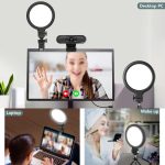 Live Streaming Fill Light Selfie Desktop Photography Light Laptop Clamp Fill Lamp Set – Bild 9
