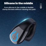 Bluetooth Earpiece Single Ear Clip-On Non-Intrusive Design Sports Headphones for Running – Bild 3
