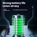 Bluetooth Earpiece Single Ear Clip-On Non-Intrusive Design Sports Headphones for Running – Bild 7