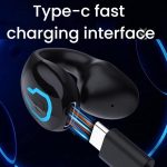 Bluetooth Earpiece Single Ear Clip-On Non-Intrusive Design Sports Headphones for Running – Bild 8