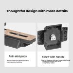 YUNTENG Vertical & Horizontal Quick Release Plate for VCT-691/VCT-6006/VCT-288/VCT-930, YUNTENG 691 – Bild 6