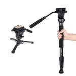 YUNTENG VCT-588 Camera Monopod 65-166cm Aluminum Alloy DSLR Tripod Stand With Hydraulic Ball Head