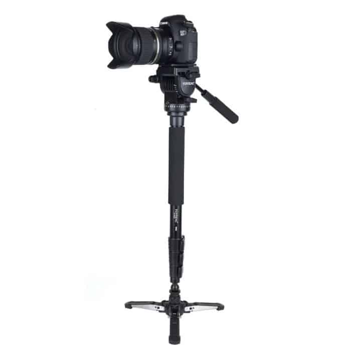 YUNTENG VCT-588 Camera Monopod 65-166cm Aluminum Alloy DSLR Tripod Stand With Hydraulic Ball Head – Bild 2