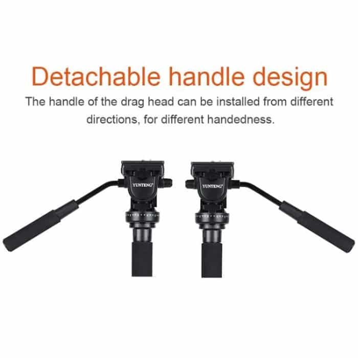 YUNTENG VCT-588 Camera Monopod 65-166cm Aluminum Alloy DSLR Tripod Stand With Hydraulic Ball Head – Bild 5