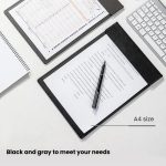 Deli  64506 A4 PU Magnetic Clipboard Writing Board File Folder for Office, Hotel, Meetings, Signing Documents – Bild 3