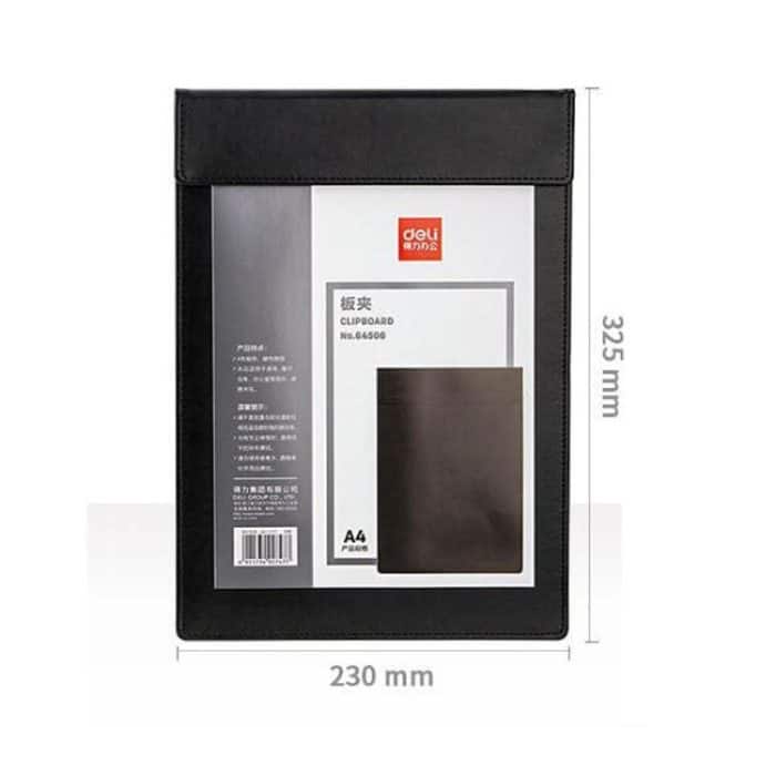 Deli  64506 A4 PU Magnetic Clipboard Writing Board File Folder for Office, Hotel, Meetings, Signing Documents – Bild 7