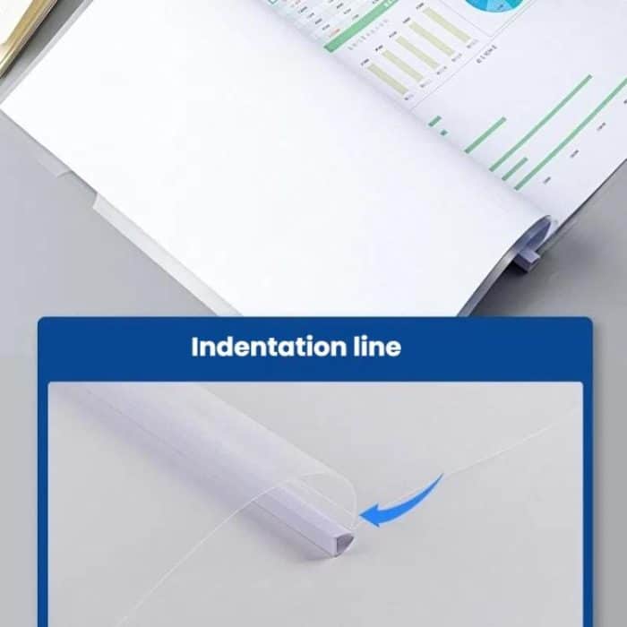 Deli 10pcs /Pack 5854 A4 Lever Arch File Binder With 9mm Spine Width - Holds Up To 80 Sheets – Bild 7