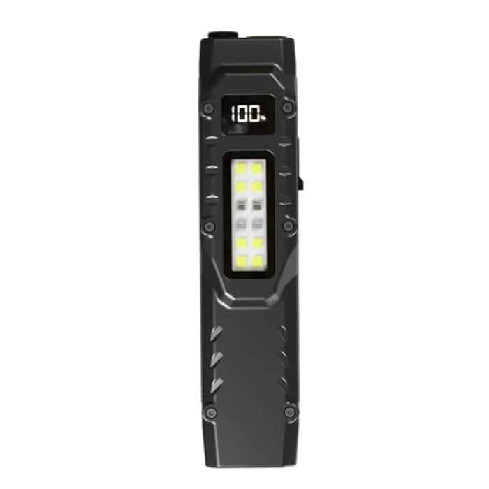 Mini Portable Self-Defense Three-Light Source Flashlight With Pen Clip – Bild 1