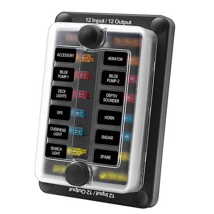 One In And One Out 12-Way Fuse Box LED Indicator With Sticker, ZH-1704B2 – Bild 1