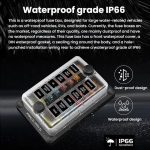 One In And One Out 12-Way Fuse Box LED Indicator With Sticker, ZH-1704B2 – Bild 12