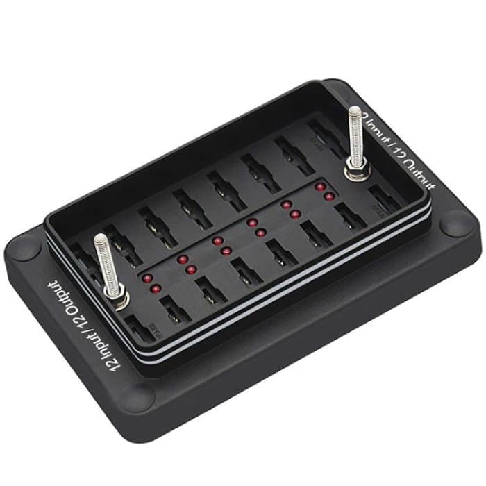 One In And One Out 12-Way Fuse Box LED Indicator With Sticker, ZH-1704B2 – Bild 3