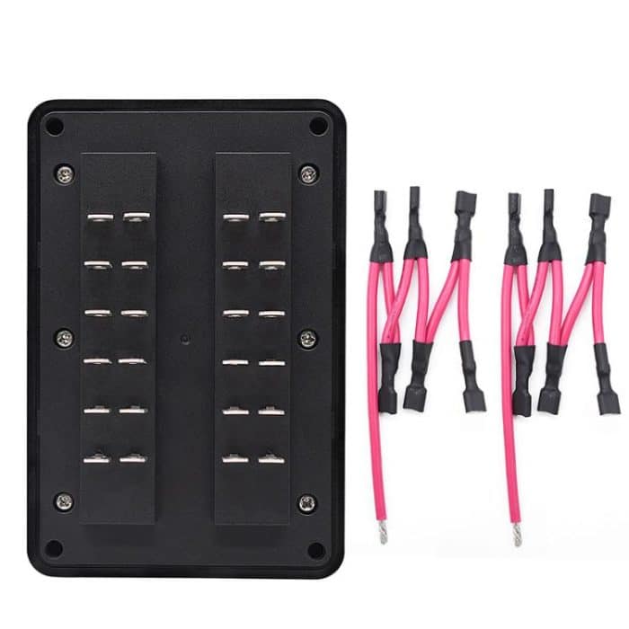 One In And One Out 12-Way Fuse Box LED Indicator With Sticker, ZH-1704B2 – Bild 4