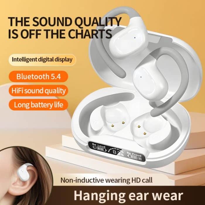 M200 Open-Ear Wireless Bluetooth Headphones Ear-Hook Earphone Waterproof Earpieces – Bild 2
