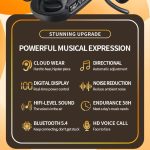 M200 Open-Ear Wireless Bluetooth Headphones Ear-Hook Earphone Waterproof Earpieces – Bild 3