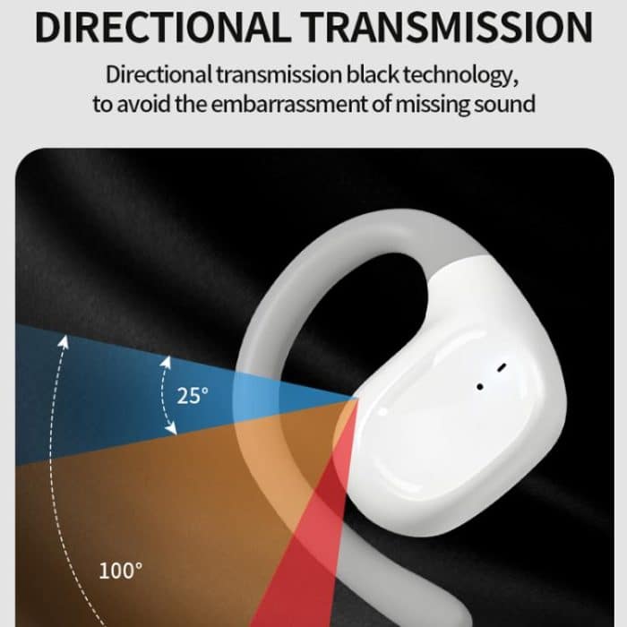 M200 Open-Ear Wireless Bluetooth Headphones Ear-Hook Earphone Waterproof Earpieces – Bild 5