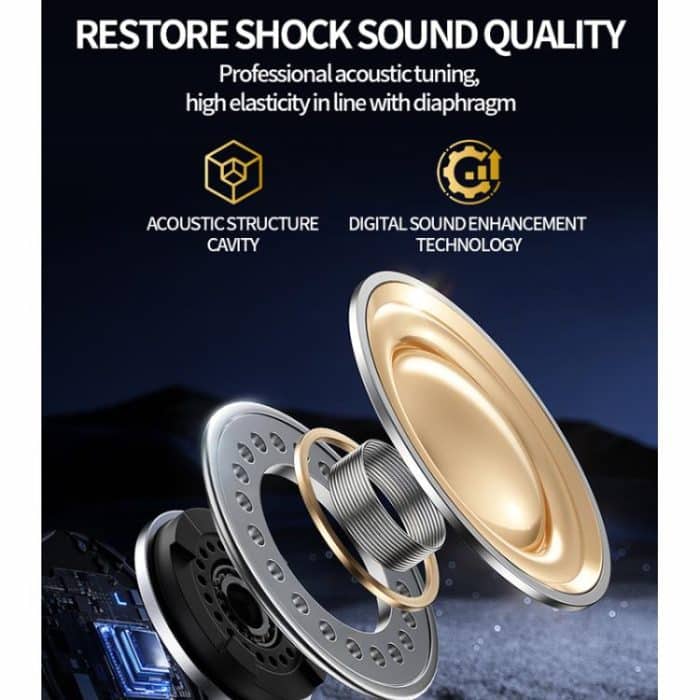 M200 Open-Ear Wireless Bluetooth Headphones Ear-Hook Earphone Waterproof Earpieces – Bild 7