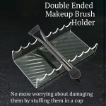 1pc Transparent Acrylic Makeup Brush Storage Display Stand, 1pc, 2pcs – Bild 3