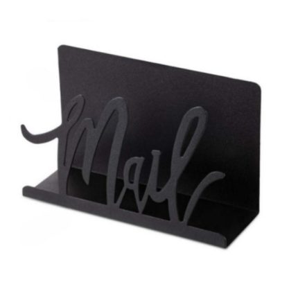 1pc Metal Mail Letter Storage Rack for Office Desks, 1pc, 2pcs