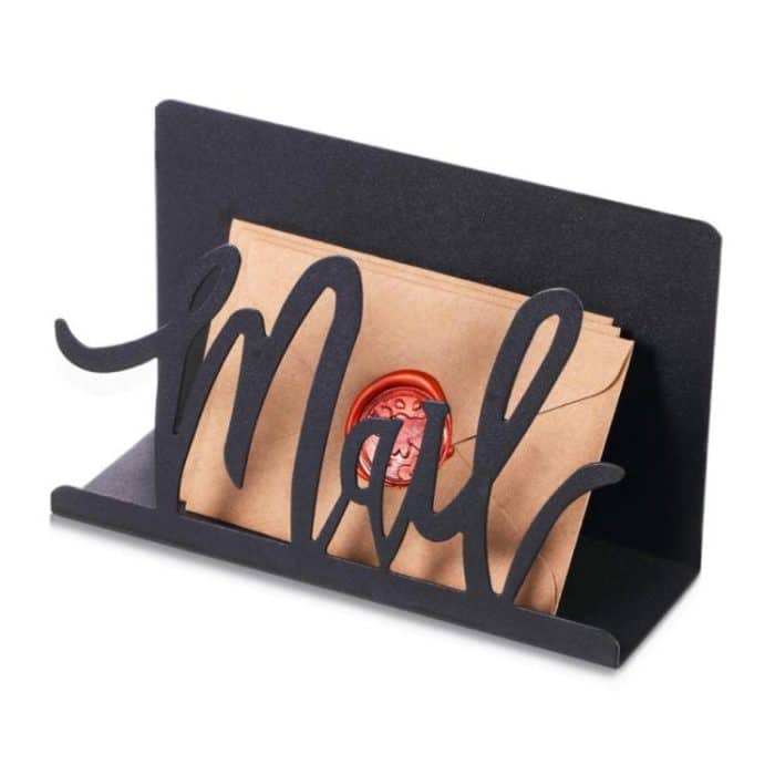 1pc Metal Mail Letter Storage Rack for Office Desks, 1pc, 2pcs – Bild 3