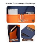 Wiersaam Men Waterproof Anti-Theft Business Backpack Travel Laptop Bag With USB Charging Port & Password Lock, Large, Middle, Small – Bild 6