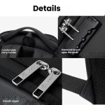 Wiersaam Men Waterproof Anti-Theft Business Backpack Travel Laptop Bag With USB Charging Port & Password Lock, Large, Middle, Small – Bild 9