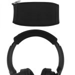 For Sony WH-1000XM4 Headphones Headband Protective Cover Replacement Parts, Neoprene Black, Leather Zipper Black, Leather Zipper Gold, Leather Zipper Gray