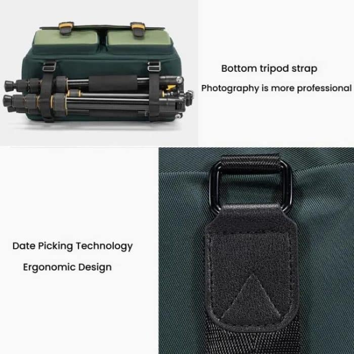Shoulder Camera Bag Multi-functional Casual Color Clash Lightweight Storage Bag, Cwatcun D99 Small, Cwatcun D99 Medium, Cwatcun D99 Large – Bild 11
