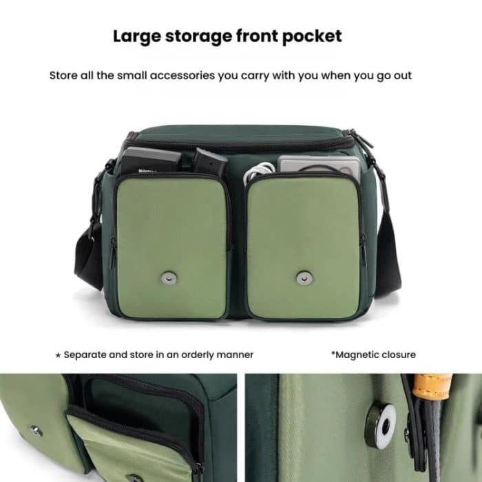 Shoulder Camera Bag Multi-functional Casual Color Clash Lightweight Storage Bag, Cwatcun D99 Small, Cwatcun D99 Medium, Cwatcun D99 Large – Bild 5