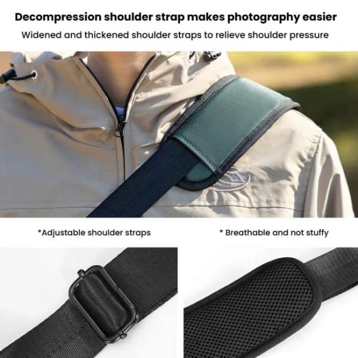 Shoulder Camera Bag Multi-functional Casual Color Clash Lightweight Storage Bag, Cwatcun D99 Small, Cwatcun D99 Medium, Cwatcun D99 Large – Bild 6