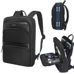 Men Expandable Waterproof Lightweight Laptop Backpack With Floating Zipper, Tigernu T-B9121  15.6 Inch, Tigernu T-B9121  17 Inch – Bild 2