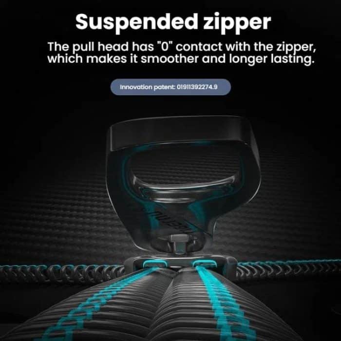 Men Expandable Waterproof Lightweight Laptop Backpack With Floating Zipper, Tigernu T-B9121  15.6 Inch, Tigernu T-B9121  17 Inch – Bild 8