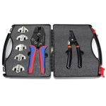 Quick Change Nine Inch Crimping Pliers Toolbox Combo Set, 7pcs / Set