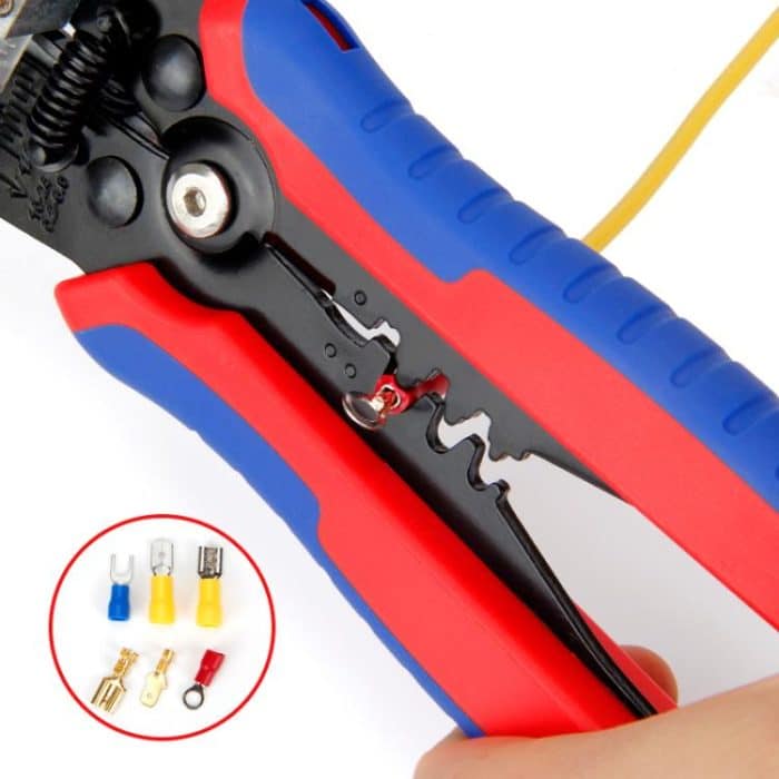 D2 Automatic Multifunctional Crimping And Stripping Pliers Portable Electrician Wire Tools – Bild 2
