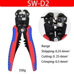 D2 Automatic Multifunctional Crimping And Stripping Pliers Portable Electrician Wire Tools – Bild 4