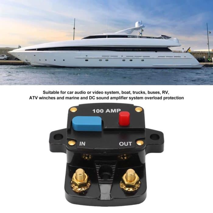 Car Audio Recovery Fuse Switch Current Short Circuit Overload Protection Circuit Breaker, 50A, 60A, 80A, 100A, 150A, 200A, 250A, 300A – Bild 5