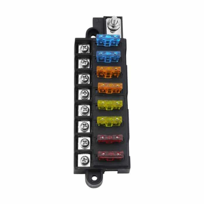 Automotive 8-way Fuse Box Terminal Block With Transparent Cover – Bild 2