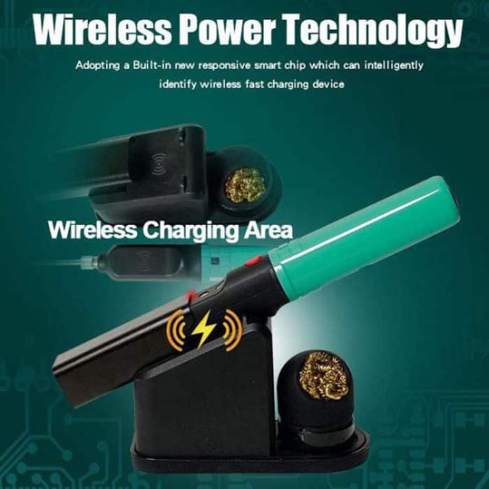 ProsKit SI-B166 8W Lötkolben mit kabelloser Aufladung, 500 Grad Celsius, maximale Temperatur – Bild 4