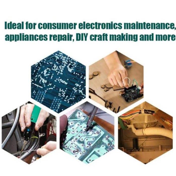 ProsKit SI-B166 8W Lötkolben mit kabelloser Aufladung, 500 Grad Celsius, maximale Temperatur – Bild 10