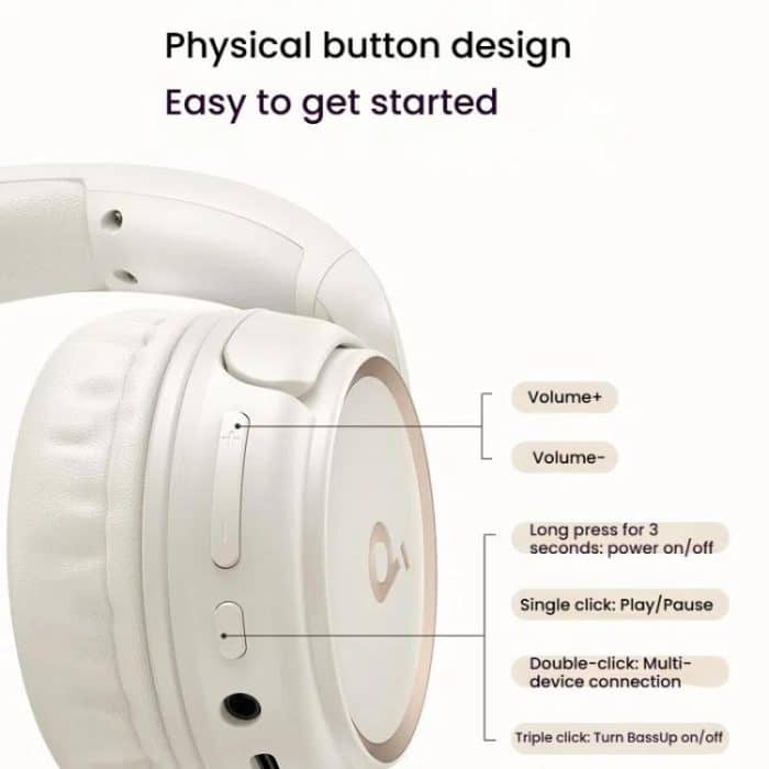 Soundcore H30i A3012 Headband Wireless Bluetooth Headset – Bild 9