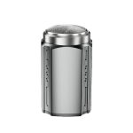 Portable Electric Shaver for Men with LCD Display – Travel-Friendly Mini Shaver, USB Type-C Fast Charging, Waterproof & Washable Design, 6-blade Head Dark Metallic Gray, Floating Blade Dark Metallic Gray, 6-blade Head Black, Floating Blade Black