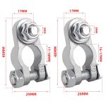 M8 RV Yacht Battery Zinc Alloy Battery Terminal Wiring Clip, 2x3/8 inch, 2x5/16 inch, 2x3/8 inch With Brush, 2x5/16 inch With Brush – Bild 3