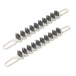 2pcs Bendable Multifunctional Crevice Brush Bathroom Faucet Brush Kitchen Cleaning Brush