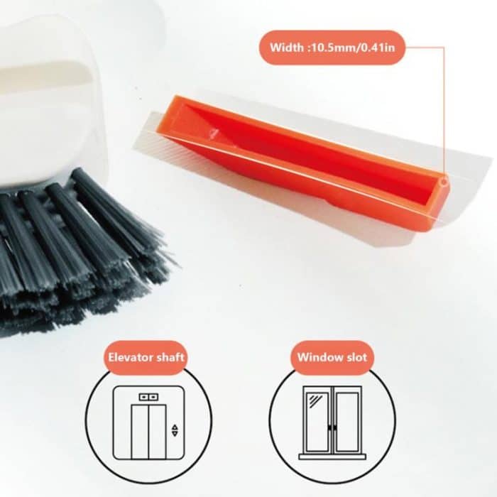 2-in-1 Detachable Window Sill Gap Brush Groove Cleaning Brush – Bild 5