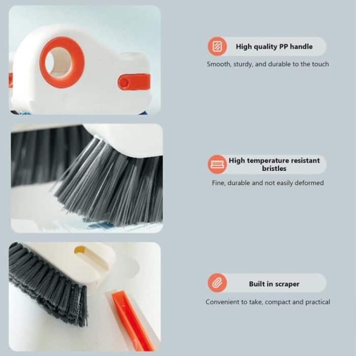 2-in-1 Detachable Window Sill Gap Brush Groove Cleaning Brush – Bild 6