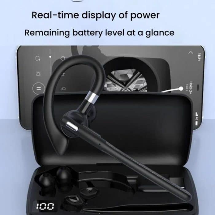 On-Ear Bluetooth Earphone AI Noise Reduction HD Talking Business Earphone, YYK-526 – Bild 11