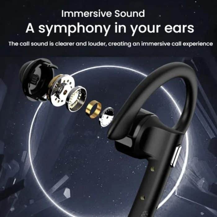 On-Ear Bluetooth Earphone AI Noise Reduction HD Talking Business Earphone, YYK-526 – Bild 3