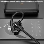 On-Ear Bluetooth Earphone AI Noise Reduction HD Talking Business Earphone, YYK-526 – Bild 5