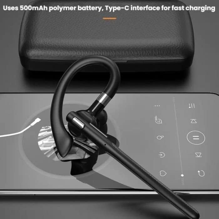 On-Ear Bluetooth Earphone AI Noise Reduction HD Talking Business Earphone, YYK-526 – Bild 5
