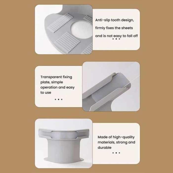 4pcs /Pack Invisible Card Slot Anti-slip Sheet Fixer Sheet Clip – Bild 3