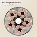 CVJ TS800 Eight Strands Copper Silver Plated Interchangeable Audio Plugs Headphone Upgrade Cable, 4.4mm S Pin, 4.4mm 0.75mm, 4.4mm 0.78mm, 4.4mm MMCX, Type-C S Pin, Type-C 0.75mm, Type-C 0.78mm, Type-C MMCX – Bild 6